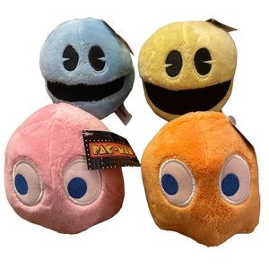 NEW PAC-MAN Battle Royals set of 4 special edition plush 5 inches Bandai Japan